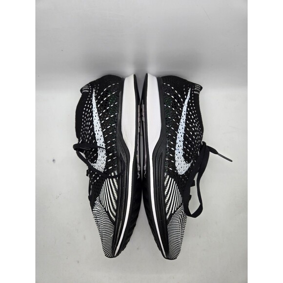 Nike Flyknit Racer Oreo Shoes Mens 6.5 Black White Road Running Athletic Sneaker main image 4